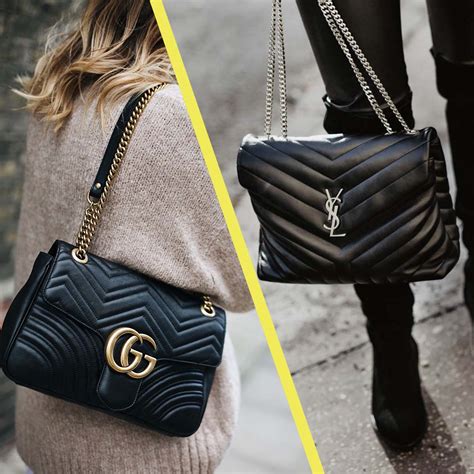 ysl vs marmont gucci|YSL vs Gucci bag.